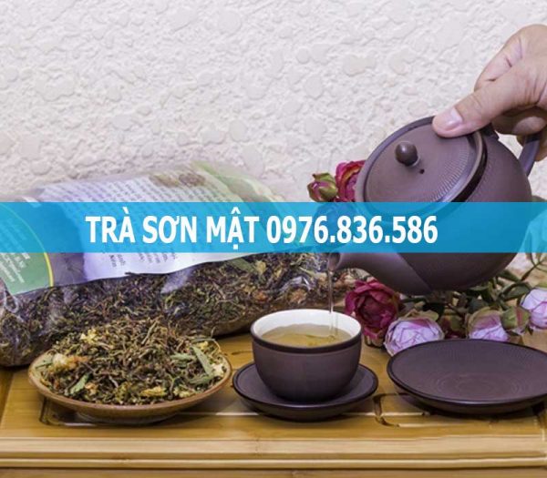 Trà sơn mật hồng sâm