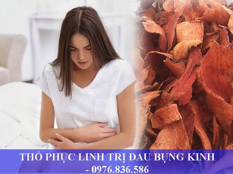 Thổ phục linh trị đau bụng kinh